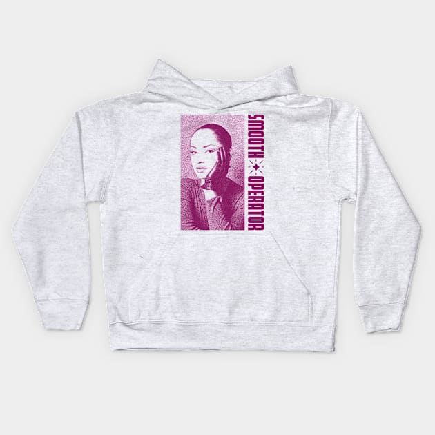 SADE - Smooth Fan made Kids Hoodie by fuzzdevil